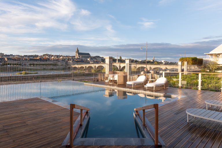 FLEUR DE LOIRE - outdoor swimming pool