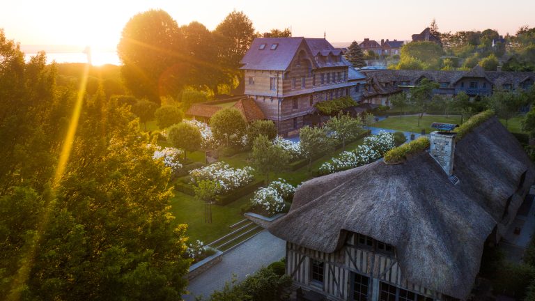 La Ferme Saint Siméon - Vue du ciel (4)