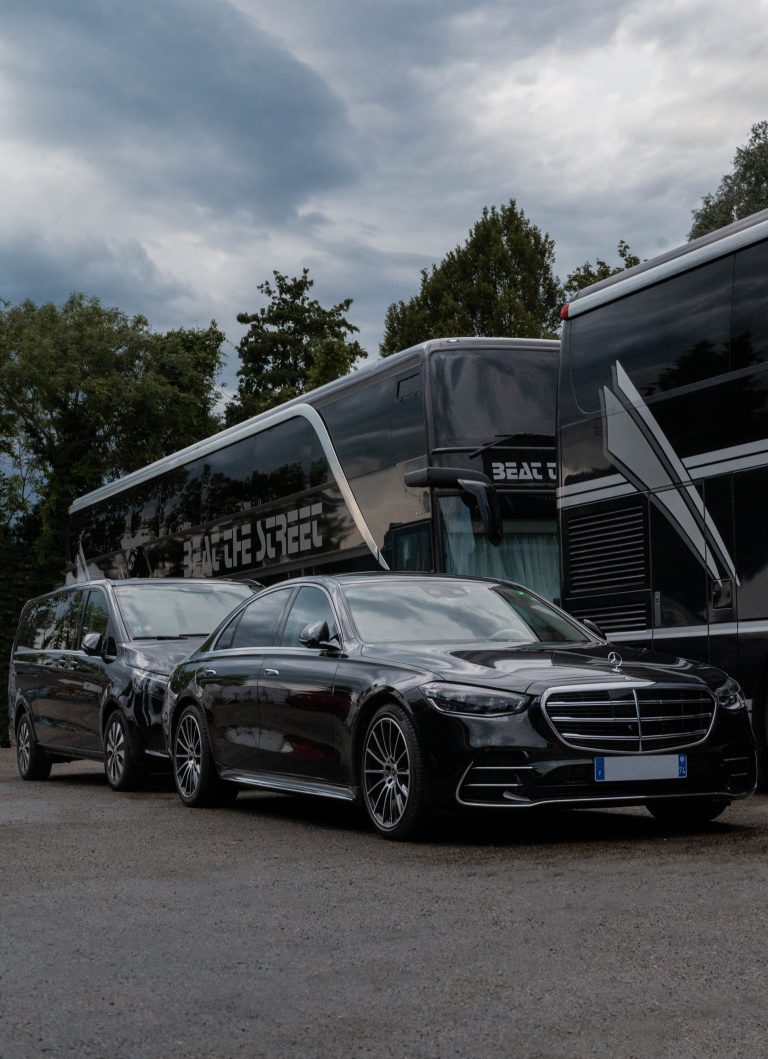 VIP Limousine France - Portrait - Day - S Class and V Class - Artist Transportation