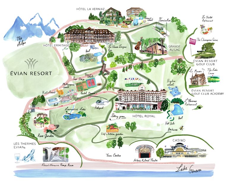 Hôtel Royal – Evian ResortMAP